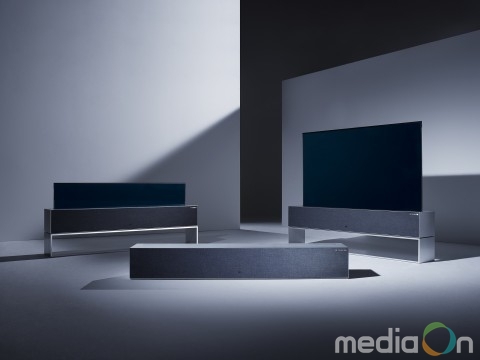 LG전자, 세계 최초 ‘롤러블 올레드 TV’ 공개