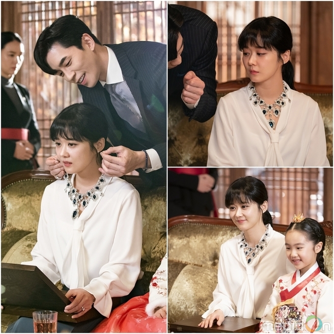 황후의 품격, 장나라-신성록, 동상이몽 ‘목걸이 스킨십’ 현장!