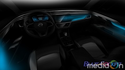 쌍용차, 코란도의 디지털 인터페이스 ‘블레이즈 콕핏’ 티저 이미지 공개