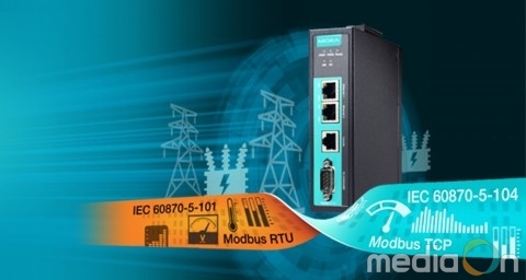 Moxa, 전력망 시스템 업그레이드용으로 새로운 Modbus/IEC 101 대 IEC 104 프로토콜 게이트웨이 제품 출시