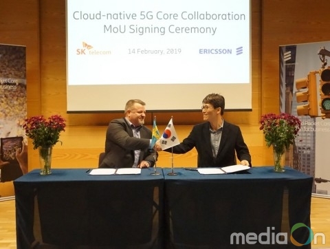 Ericsson, SK 텔레콤과 클라우드 네이티브 5G 스탠드얼론 코어 네트워크관련 양해 각서 체결