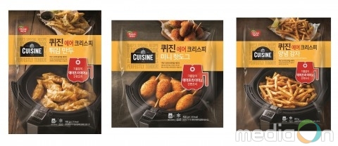 동원F&B, 에어프라이어 전용 HMR ‘퀴진 에어 크리스피’ 3종 출시