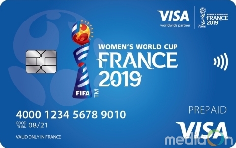 비자, 2019년 FIFA 프랑스 여자월드컵에서 여성에 강력한 지지 전달